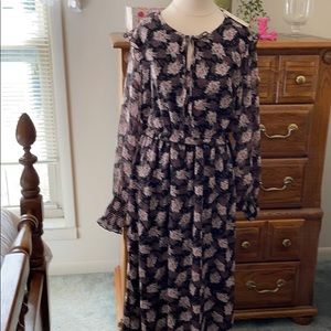 NWT floral print maxi dress